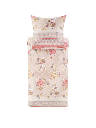 BASSETTI | Parure de lit en satin HANAMI 70x90cm/140x200cm Rose