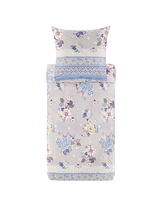 BASSETTI | Linge de lit en satin HANAMI 70x90cm/140x200cm Bleu