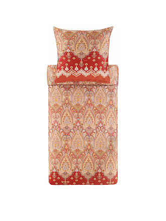 BASSETTI | Linge de lit en satin ISOLABELLA 70x90cm/140x200cm Rouge