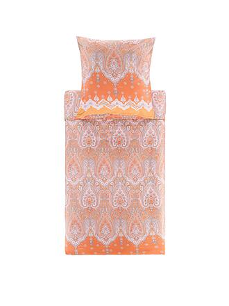 BASSETTI | Linge de lit en satin ISOLABELLA 70x90cm/140x200cm Orange