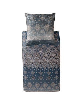 BASSETTI | Linge de lit en satin 70x90cm / 140x200cm KERALA Gris