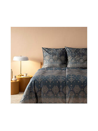 BASSETTI | Linge de lit en satin 2x70x90cm/ 200x200cm KERALA Gris