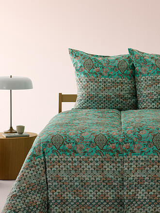 BASSETTI | Linge de lit en satin TIGULLIO 70x90cm/140x200cm Vert Clair