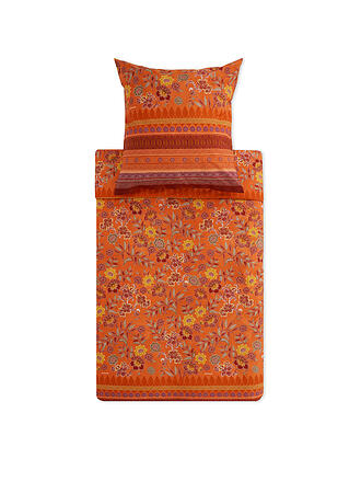 BASSETTI | Linge de lit en satin VARIGOTTI 70x90cm/140x200cm Orange