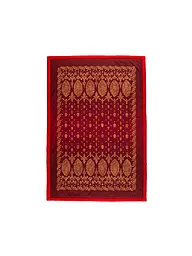 BASSETTI | Couvre-lit - Plaid 135x190cm GOLD DECOR Rouge | Rouge foncé