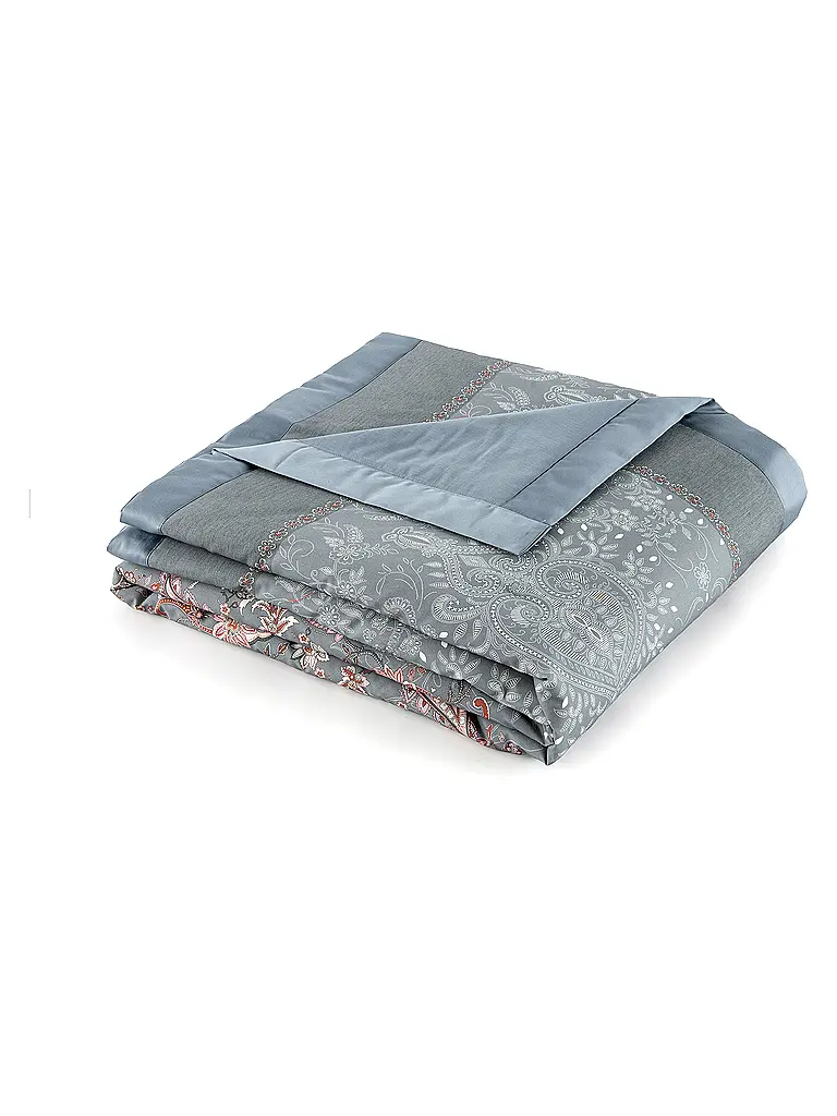 BASSETTI | Couvre-lit - Plaid 135x190cm MONNALISA Gris | 