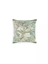 BASSETTI | Housse de coussin BOBOLI 60x60cm Gris | Vert foncé