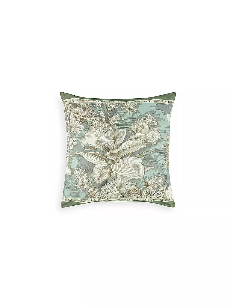 BASSETTI | Housse de coussin BOBOLI 60x60cm Vert | Vert foncé