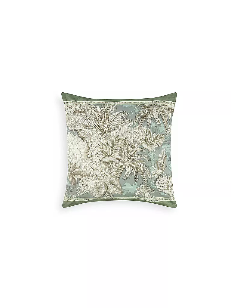 BASSETTI | Housse de coussin BOBOLI 60x60cm Vert | Vert foncé
