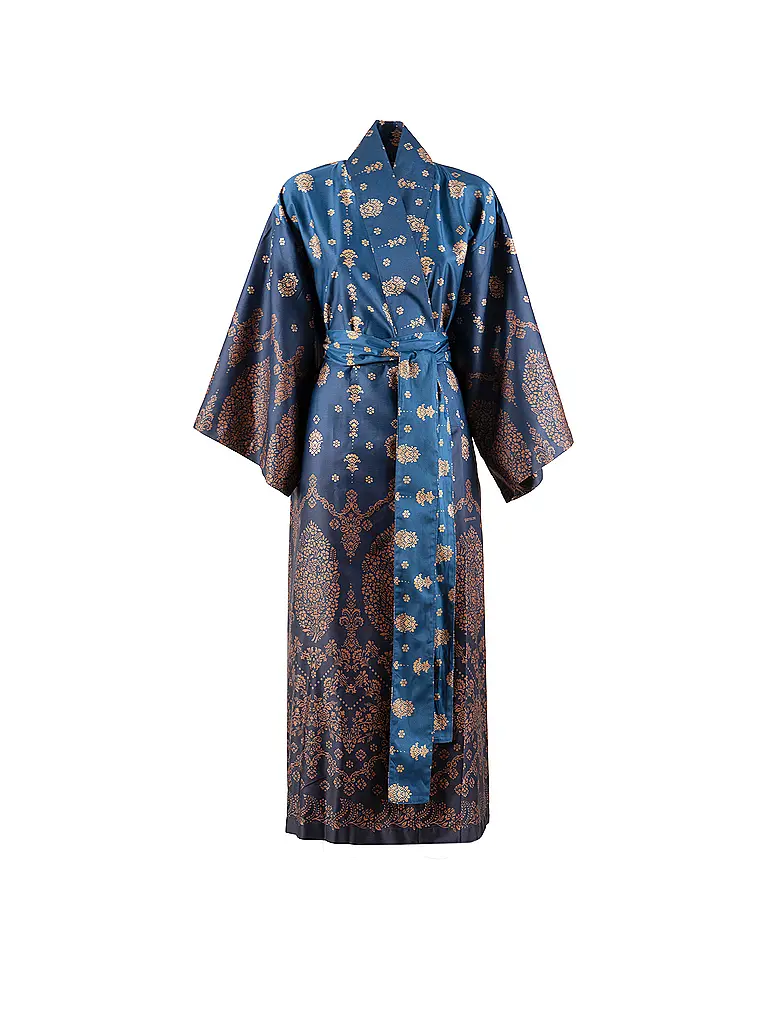 BASSETTI | Kimono Femme GOLD DECOR | Bleu foncé