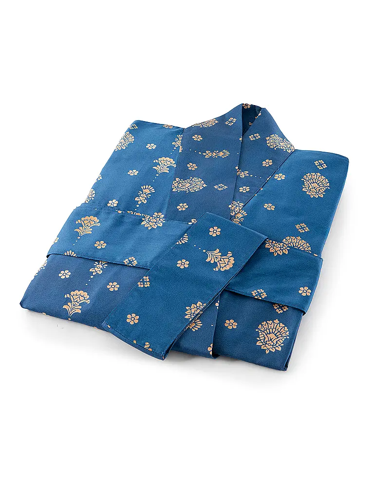 BASSETTI | Kimono Femme GOLD DECOR | Bleu foncé