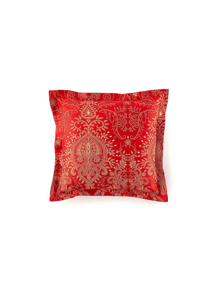 BASSETTI | Linge de lit en satin 2x70x90cm/ 200x200cm MONNALISA Rouge | 