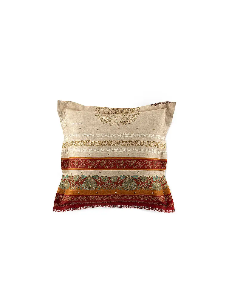 BASSETTI | Linge de lit en satin 70x90cm / 140x200cm FLORENCE Rouge | 