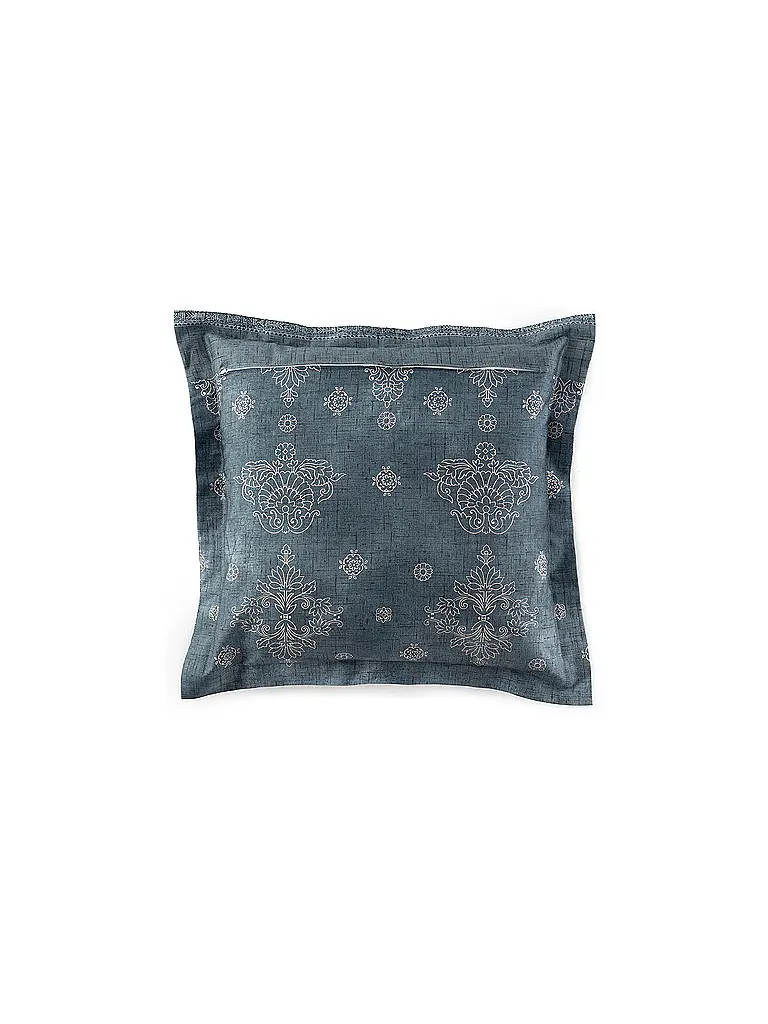 BASSETTI | Linge de lit en satin 70x90cm / 140x220cm KERALA Vert émeraude | 