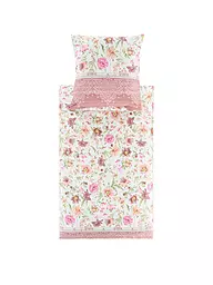 BASSETTI | Linge de lit en satin CASABLANCA 70x90cm/140x200cm Bleu | Rose