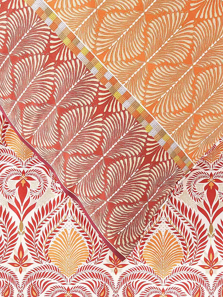 BASSETTI | Parure de lit en satin NAIROBI 70x90cm/140x220cm Corale | 
