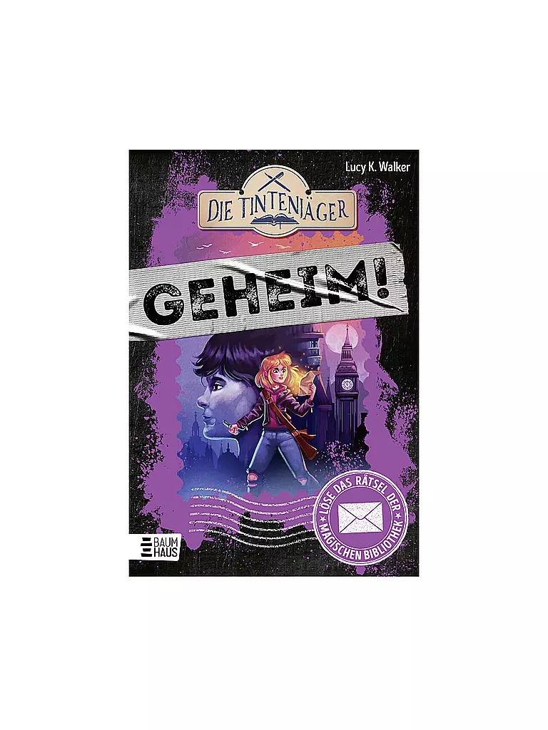 BAUMHAUS VERLAG | Die Tintenjäger - Löse das Rätsel der magischen Bibliothek | Aucune couleur