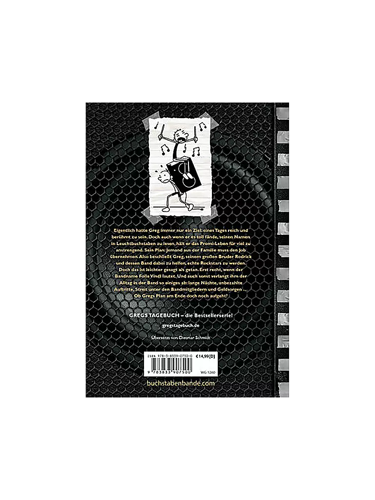 BAUMHAUS VERLAG | Journal de Greg 17 - À fond la caisse ! | Aucune couleur