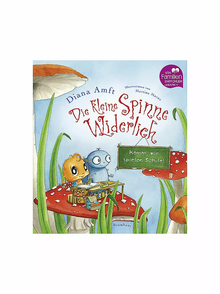 BAUMHAUS VERLAG | Livre - La petite araignée répugnante - Viens, on joue à l'école ! | Aucune couleur