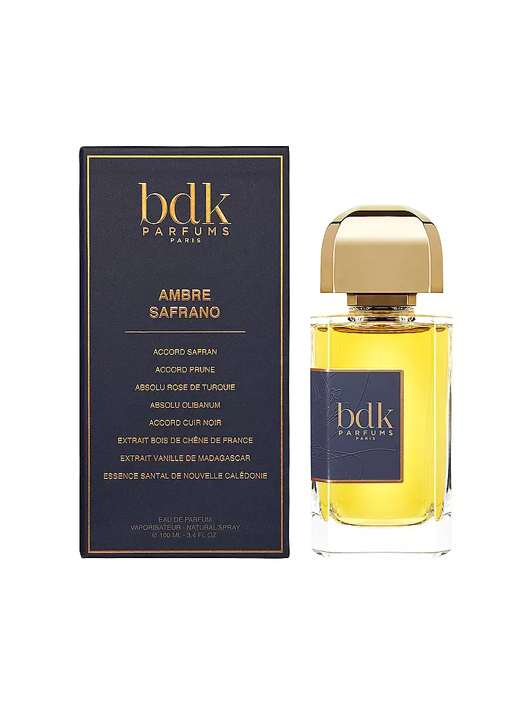 BDK | Ambre Safrano Eau de Parfum 100ml | Aucune couleur
