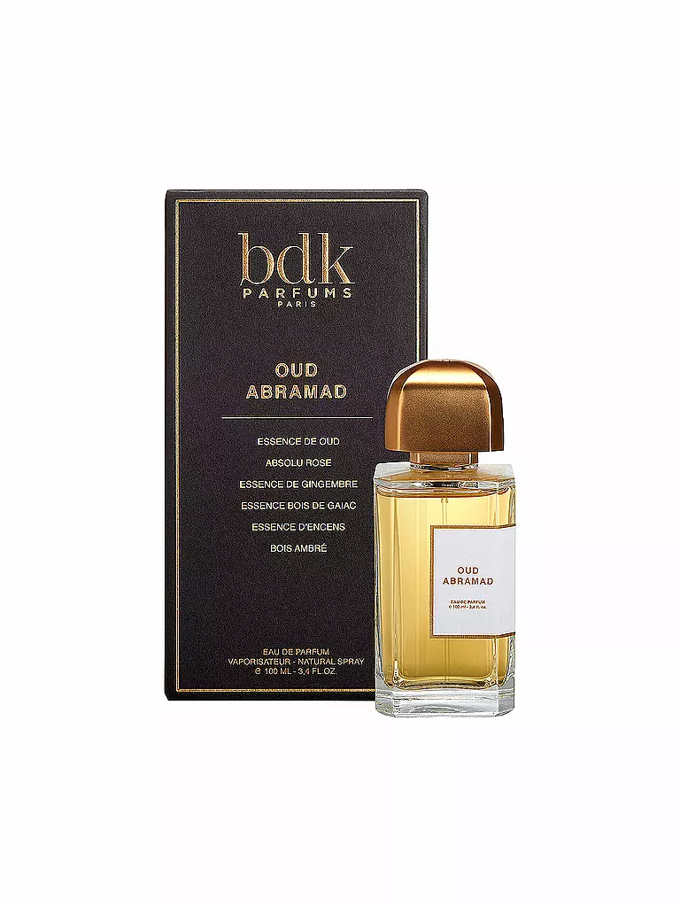 BDK | Oud Abramad Eau de Parfum Vaporisateur Naturel 100ml | Aucune couleur
