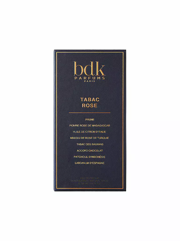 BDK | Tabac Rose Eau de Parfum 100ml | 