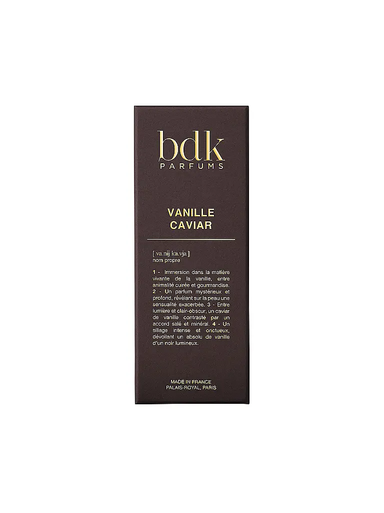 BDK | Vanille Caviar Eau de Parfum 100ml |