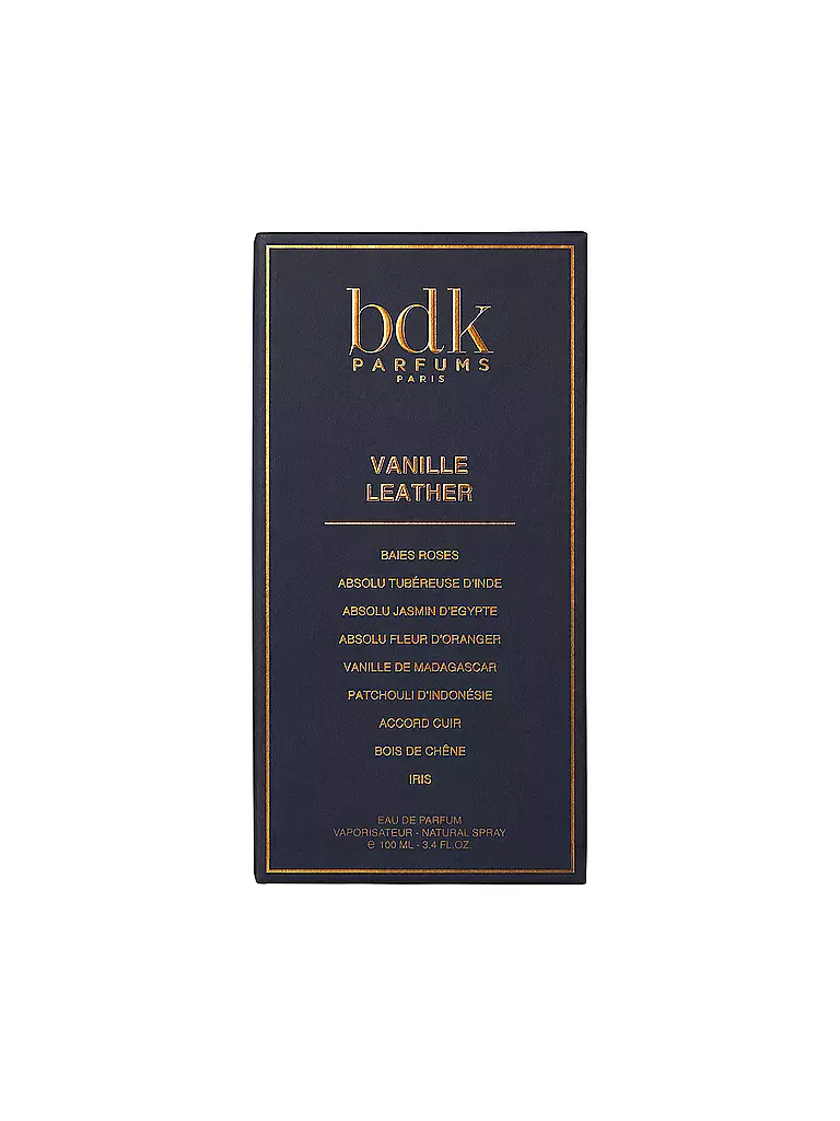 BDK | Vanille Leather Eau de Parfum 100ml | Aucune couleur