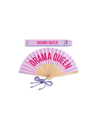 BE FAMOUS | Éventail incl. chaîne de téléphone portable DRAMA QUEEN