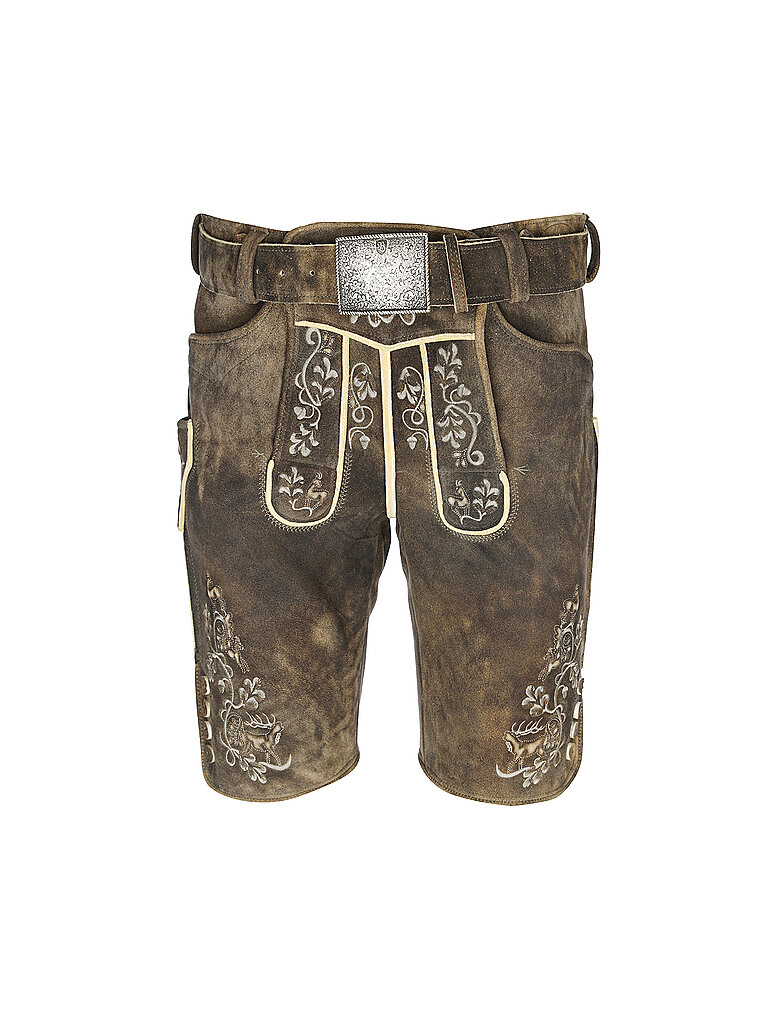 Culotte en cuir de cerf HOCHKÖNIG marron 46