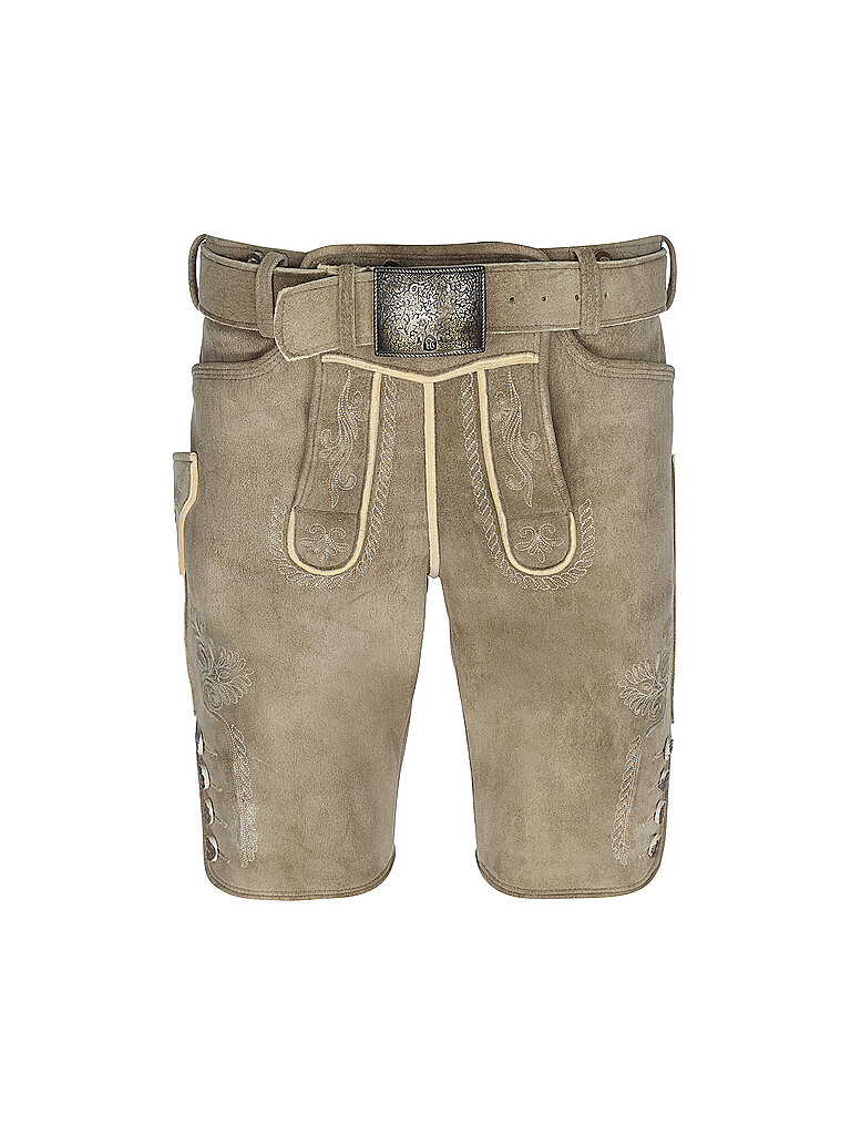 Lederhose APPENZELL marron clair 46