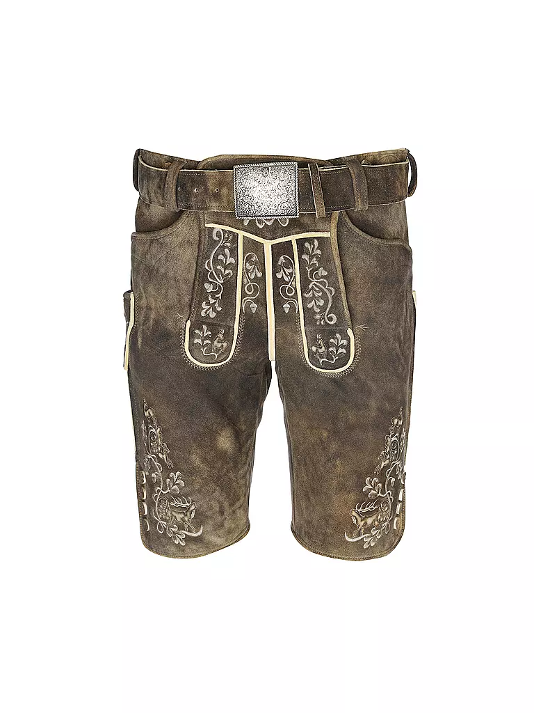 BECKERT | Culotte en cuir de cerf HOCHKÖNIG | braun