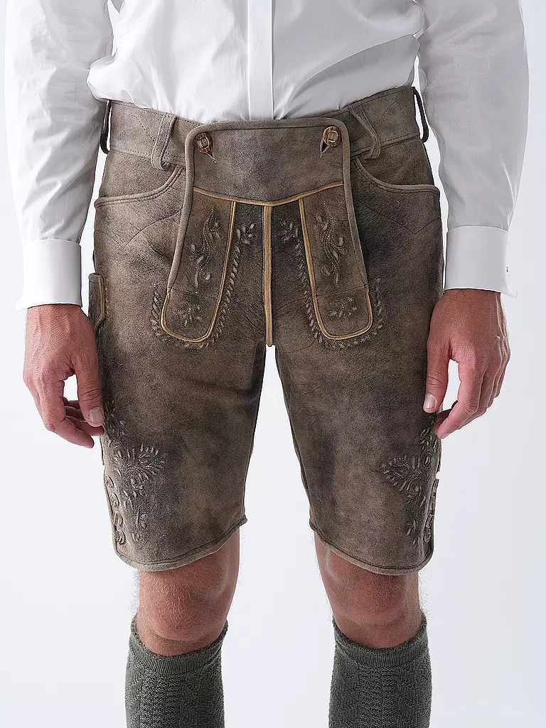 BECKERT | Culotte en cuir FLACHAU | braun