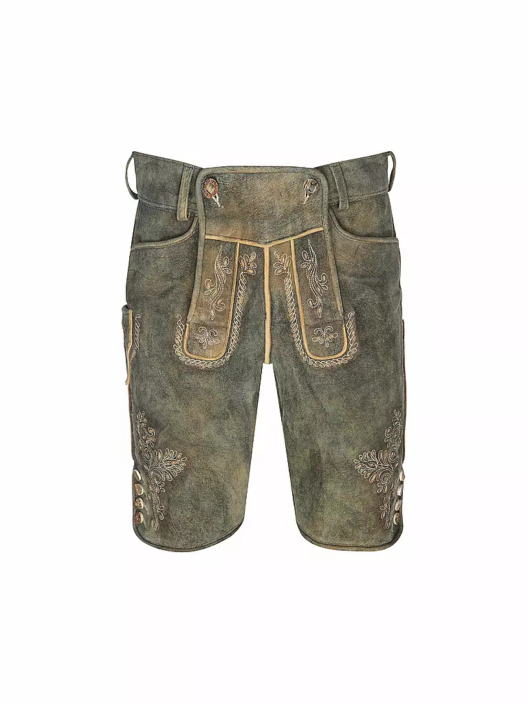 BECKERT | Lederhose FLACHAU | braun