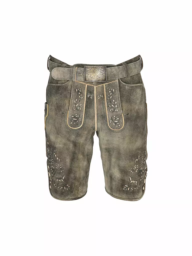 BECKERT | Lederhose WILDBOCK SÄMINA | braun