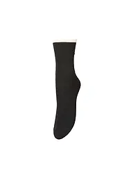 BECKSÖNDERGAARD | Chaussettes SCALLOP Noir Chiné | Noir