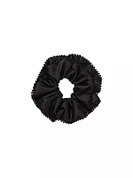 BECKSÖNDERGAARD | Chouchou pour cheveux - Scrunchie LUSTER BEAD Rose | Noir