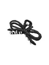 BECKSÖNDERGAARD | Pince à cheveux LUSTER BOW HAIR CLAW noire | Noir
