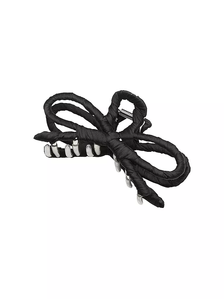 BECKSÖNDERGAARD | Pince à cheveux LUSTER BOW HAIR CLAW noire | schwarz