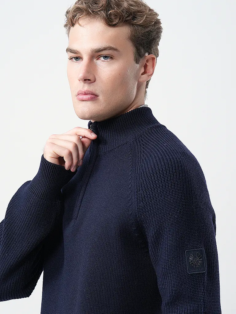 BELSTAFF | Pull Troyer ASPEC | blau