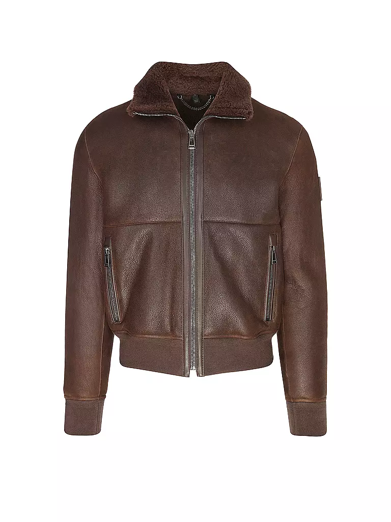 BELSTAFF | Veste en cuir TRACE | braun