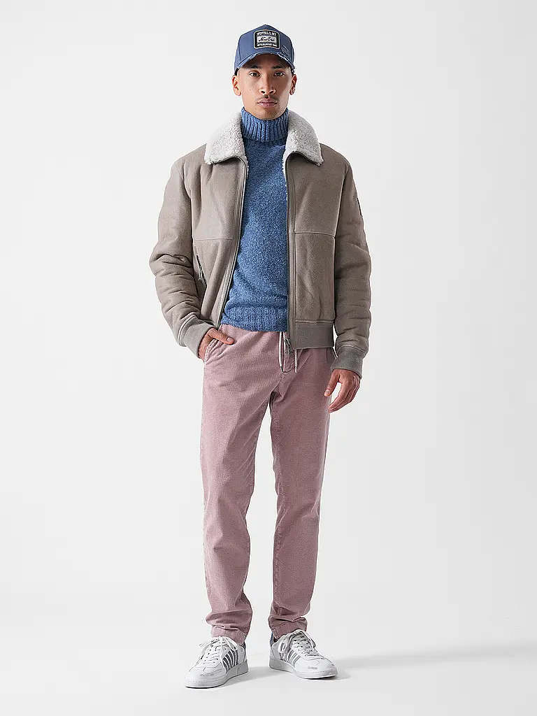 BELSTAFF | Veste en cuir TRACE | beige