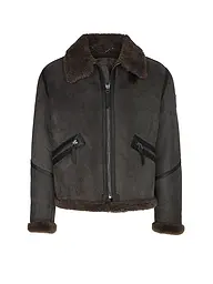 BELSTAFF | Veste en cuir WINTERBROOK | Gris