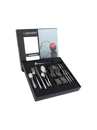 BERNDORF | Ménagère 30 pièces WINNIPEG Nicro® poli sablé