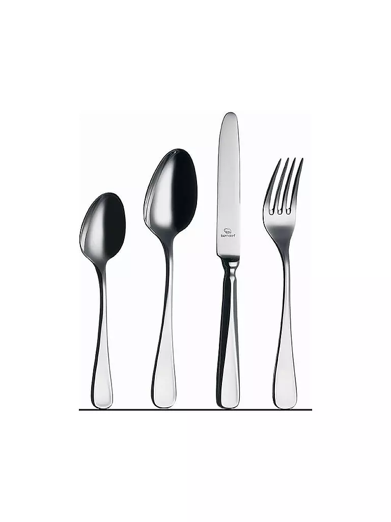 BERNDORF | Couverts pour enfants 4 pièces ROYAL SOLITUDE 90Gr. Argenté | silber