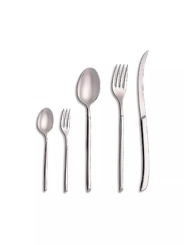 BERNDORF | Set de couverts AVANTGARDE 30 pièces Nicro / Sablé | Argent