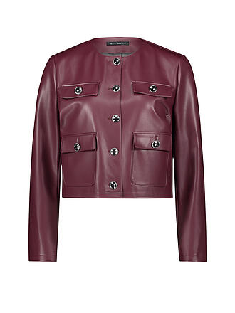 BETTY BARCLAY | Veste aspect cuir