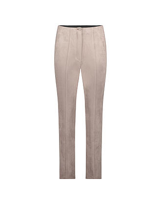 BETTY BARCLAY | Pantalon aspect cuir 7/8 Slim Fit