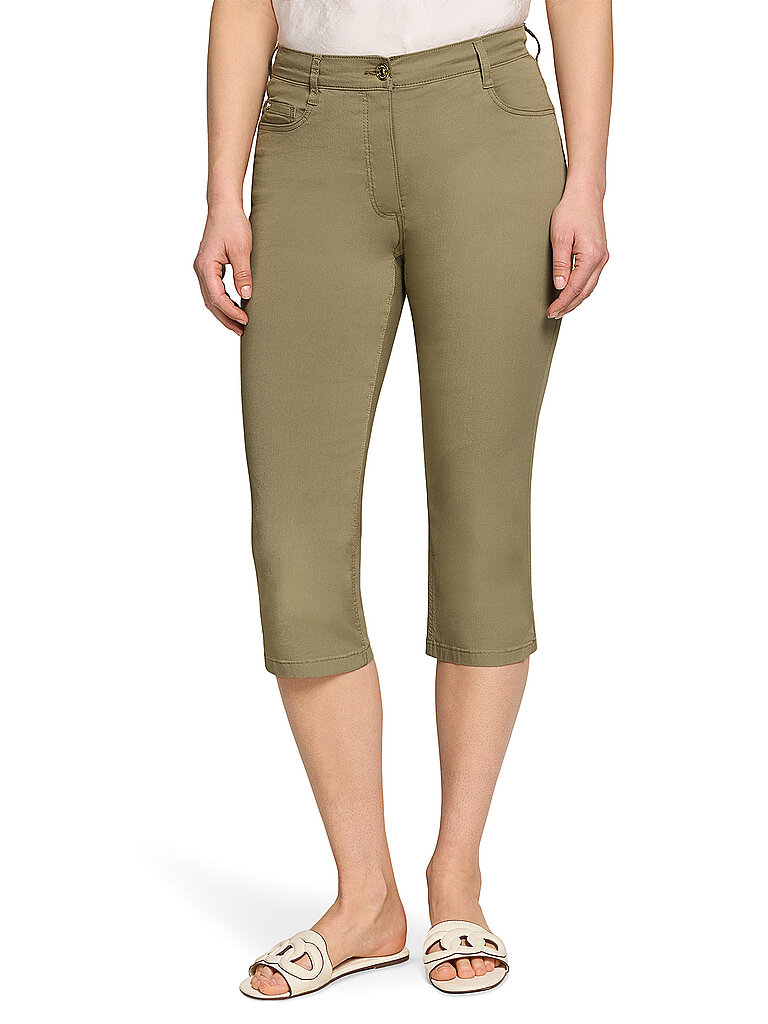 Pantalon 3/4 Slim Fit olive 40