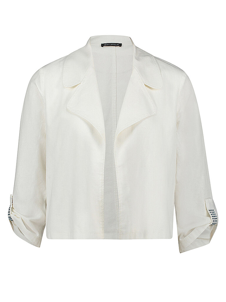 Veste courte blanc 44